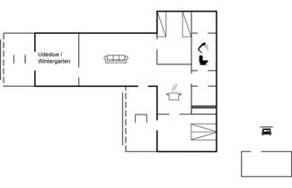 Foto 2 - Casa de 3 quartos em Sæby com terraço