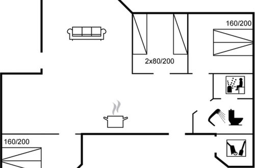 Foto 42 - Casa con 3 camere da letto a Ebeltoft con terrazza e sauna