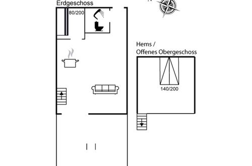Foto 19 - Apartamento de 1 quarto em Skagen com terraço