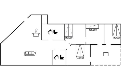 Foto 33 - Casa con 4 camere da letto a Løgstør con terrazza