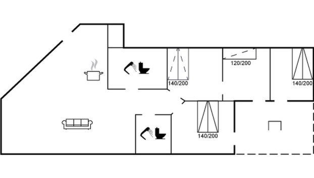 Casa de 4 quartos em Løgstør com terraço - Foto 2