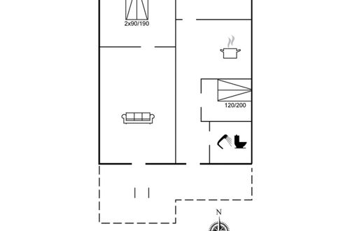 Foto 30 - Casa con 2 camere da letto a Højer con terrazza