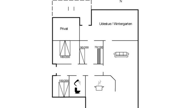 Haus mit 3 Schlafzimmern in Føllenslev mit terrasse - Foto 2