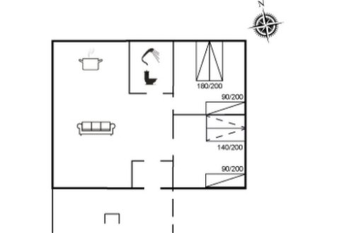 Foto 26 - Apartment mit 2 Schlafzimmern in Skjern mit terrasse