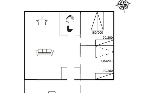 Apartamento de 2 quartos em Skjern com terraço - Foto 2