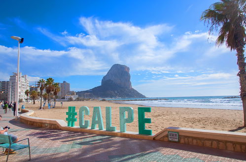 Foto 18 - Apartamento de 1 habitación en Calpe con vistas al mar