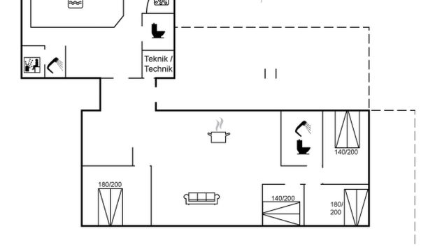 Haus mit 4 Schlafzimmern in Løkken mit privater pool und terrasse - Foto 2