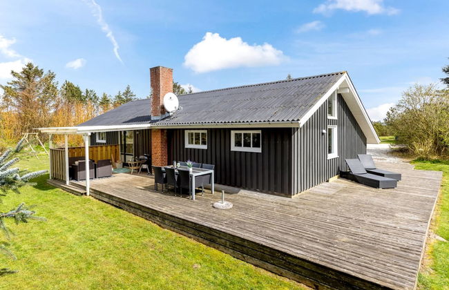 Casa de 4 quartos em Løkken com piscina privada e terraço - Foto 11
