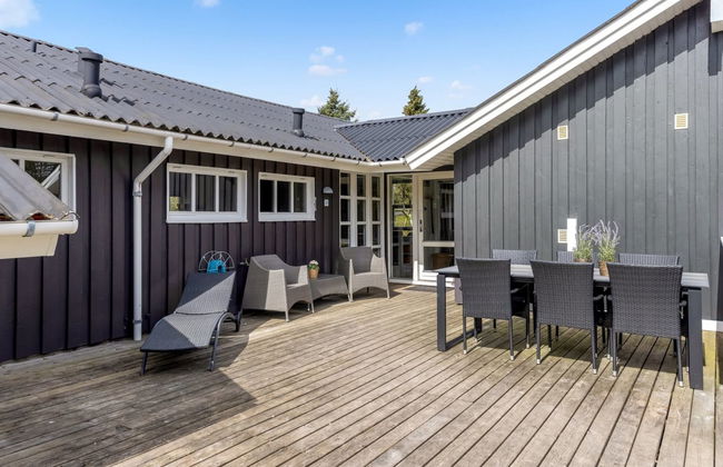 Casa de 4 quartos em Løkken com piscina privada e terraço - Foto 15