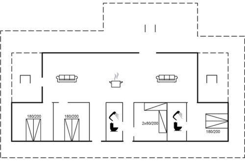 Foto 2 - Casa de 4 quartos em Aakirkeby com terraço