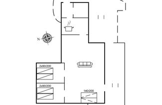 Foto 2 - Casa de 2 quartos em Allinge com terraço