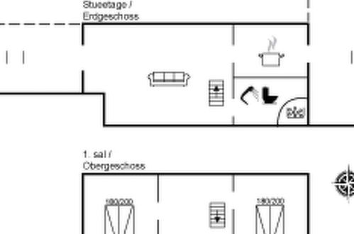 Foto 20 - Apartamento de 2 habitaciones en Løkken con terraza