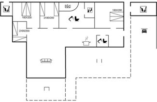 Foto 2 - Casa de 4 quartos em Løkken com terraço e sauna