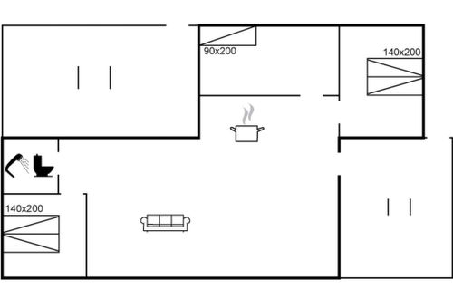 Foto 2 - Casa de 3 quartos em Løkken