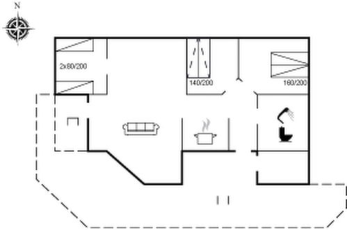 Foto 26 - Casa con 3 camere da letto a Løkken con terrazza