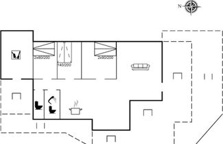 Foto 2 - Casa con 3 camere da letto a Løkken con terrazza