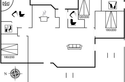 Foto 2 - Casa de 3 quartos em Løkken com terraço e sauna