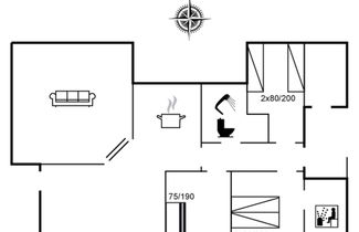 Foto 2 - Casa de 3 quartos em Løkken com terraço e sauna