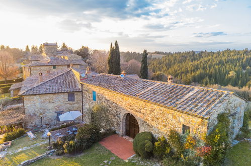 Foto 1 - Casa con 2 camere da letto a Castellina in Chianti con piscina e giardino