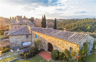 Foto 1 - Casa de 2 quartos em Castellina in Chianti com piscina e terraço