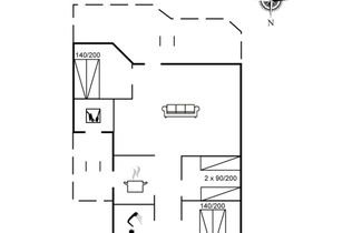 Foto 2 - Casa de 3 quartos em Harboøre com terraço