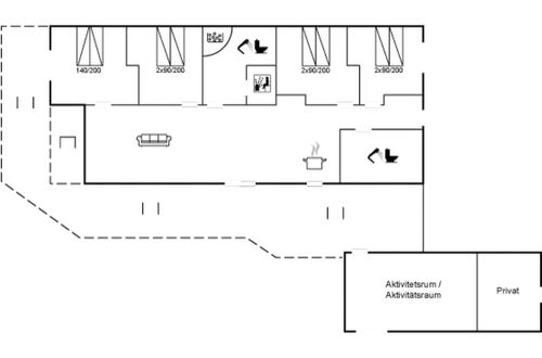 Foto 2 - Casa con 4 camere da letto a Saltum con terrazza e sauna