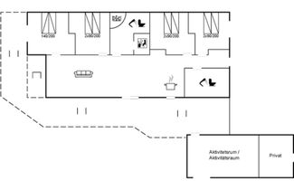Foto 2 - Casa con 4 camere da letto a Saltum con terrazza e sauna