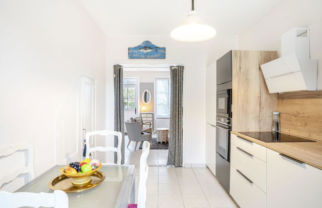 Casa de 3 quartos em Cabourg com jardim e terraço - Foto 12