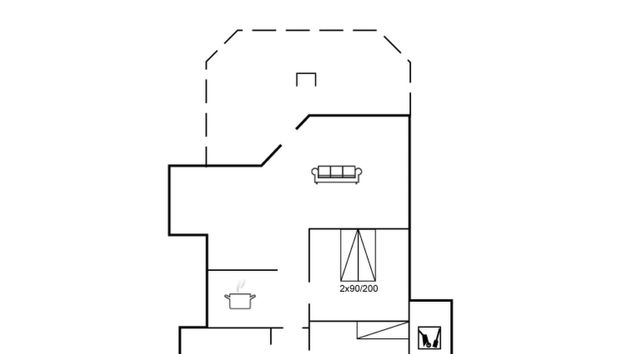 Haus mit 2 Schlafzimmern in Ørum mit terrasse - Foto 2