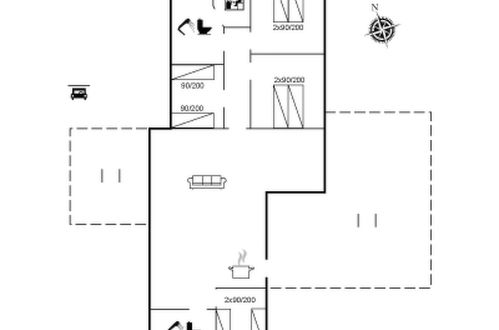 Foto 24 - Casa con 4 camere da letto a Vejers Strand con terrazza e sauna