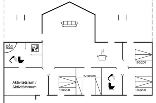 Photo 2 - 4 bedroom House in Sydals with terrace and sauna