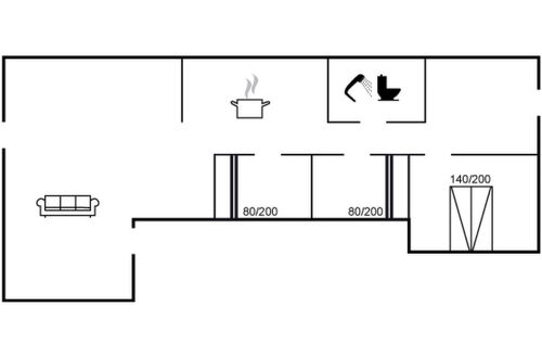 Foto 20 - Casa con 3 camere da letto a Saltum con terrazza