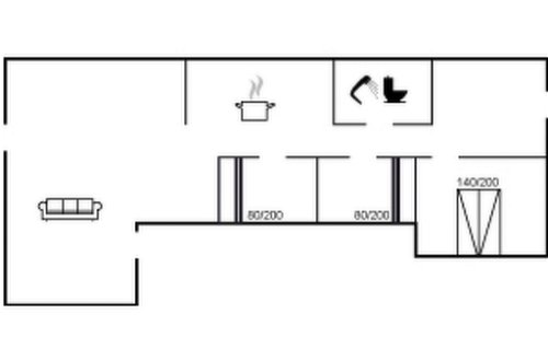 Foto 20 - Haus mit 3 Schlafzimmern in Saltum mit terrasse