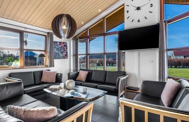 Casa de 4 quartos em Idestrup com piscina privada e terraço - Foto 14