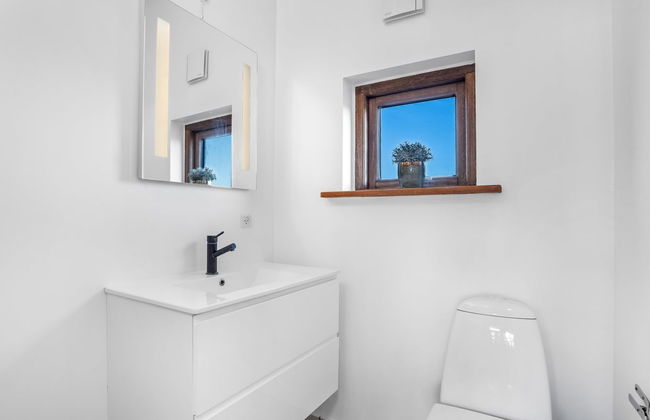 Casa de 4 quartos em Idestrup com piscina privada e terraço - Foto 24
