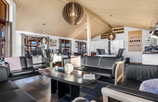 Casa de 4 quartos em Idestrup com piscina privada e terraço - Foto 13