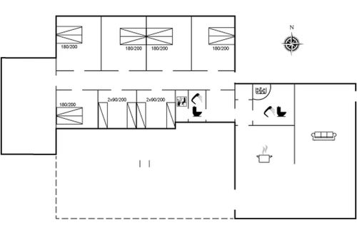 Foto 31 - Casa con 7 camere da letto a Rømø con terrazza e sauna