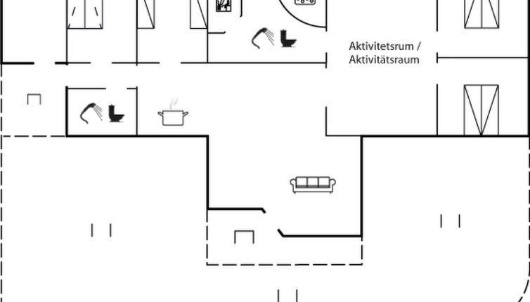 Foto 1 - Haus mit 4 Schlafzimmern in Væggerløse mit terrasse und sauna