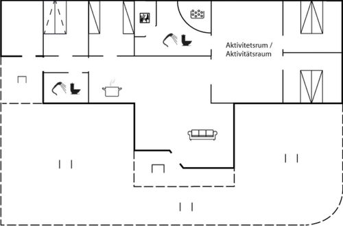 Foto 1 - Haus mit 4 Schlafzimmern in Væggerløse mit terrasse und sauna