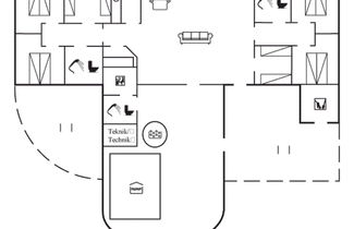 Foto 2 - Casa de 6 quartos em Rømø com piscina privada e sauna