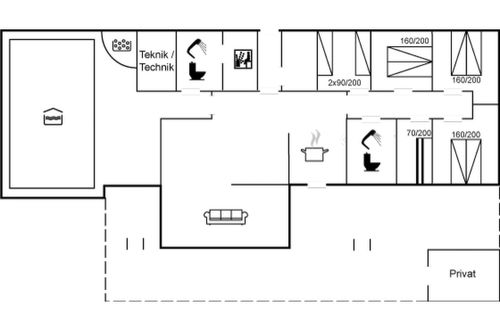 Foto 2 - Haus mit 5 Schlafzimmern in Rømø mit privater pool und terrasse