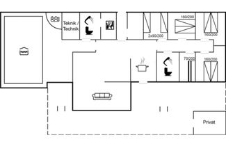 Foto 2 - Haus mit 5 Schlafzimmern in Rømø mit privater pool und terrasse