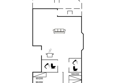 Foto 2 - Casa de 2 quartos em Rømø com terraço