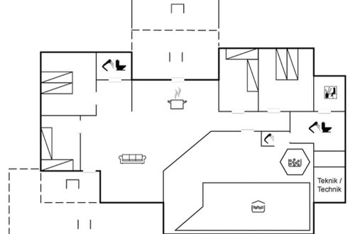 Foto 2 - Casa con 4 camere da letto a Oksbøl con piscina privata e terrazza