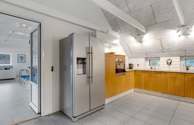 Casa con 5 camere da letto a Ringkøbing con piscina privata e terrazza - Foto 32