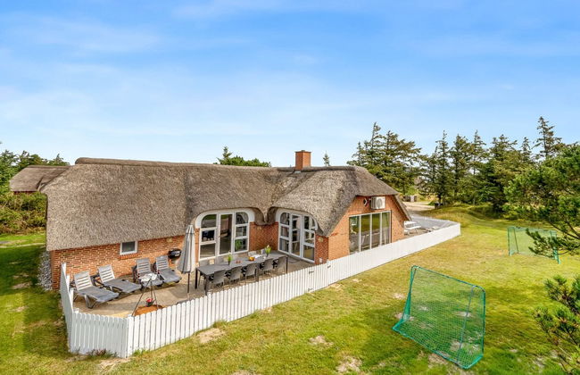 Casa con 5 camere da letto a Ringkøbing con piscina privata e terrazza - Foto 14