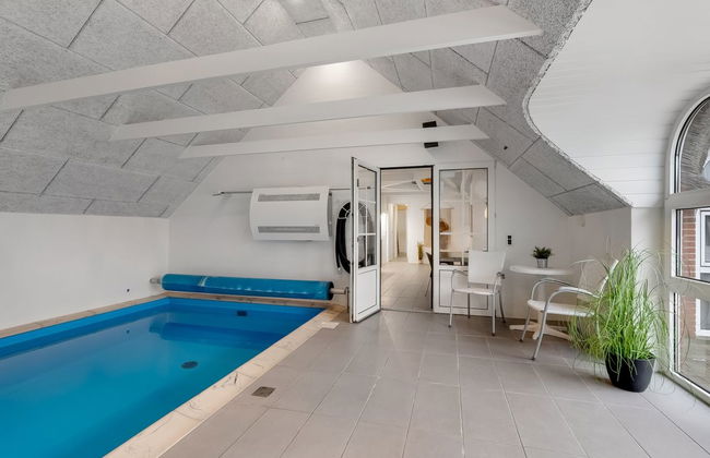 Casa con 5 camere da letto a Ringkøbing con piscina privata e terrazza - Foto 36
