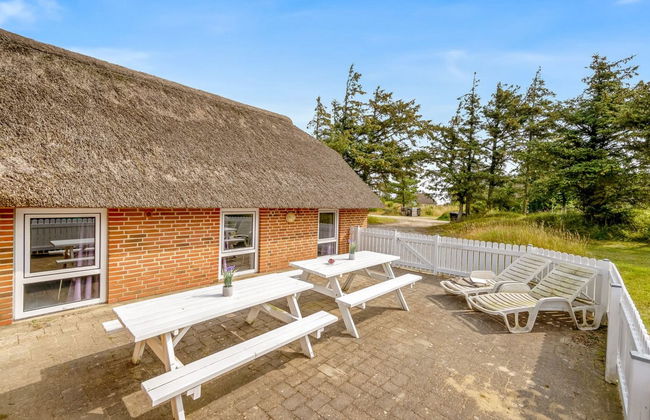 Casa con 5 camere da letto a Ringkøbing con piscina privata e terrazza - Foto 10