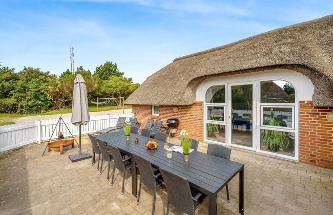 Casa con 5 camere da letto a Ringkøbing con piscina privata e terrazza - Foto 12
