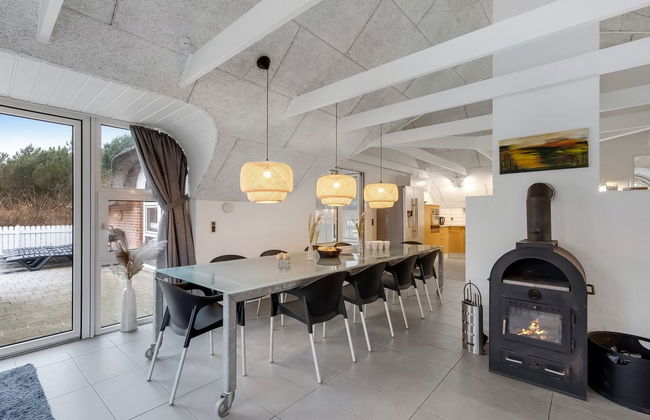 Casa con 5 camere da letto a Ringkøbing con piscina privata e terrazza - Foto 38